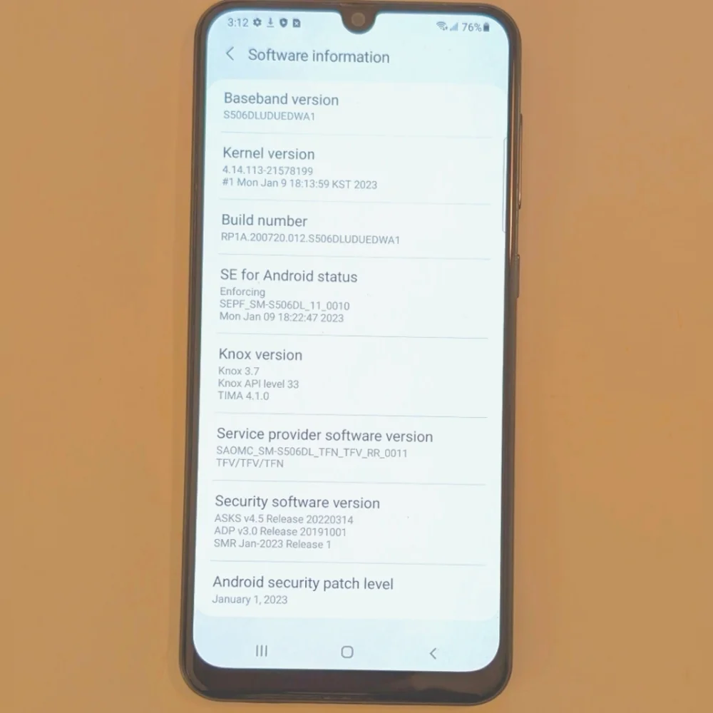 Galaxy A50 Samsung Black 64 GB EUC Locked TracFone